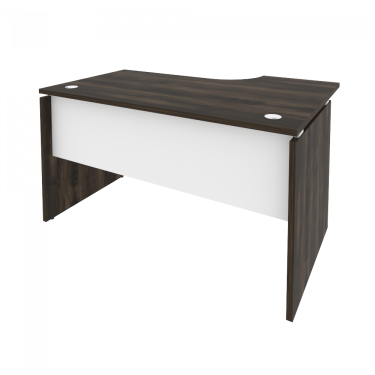 Onix Стол эргономичный левый O.SA-2 (L) Дуб Мали/Белый Бриллиант 1380*980*750 (720/460)