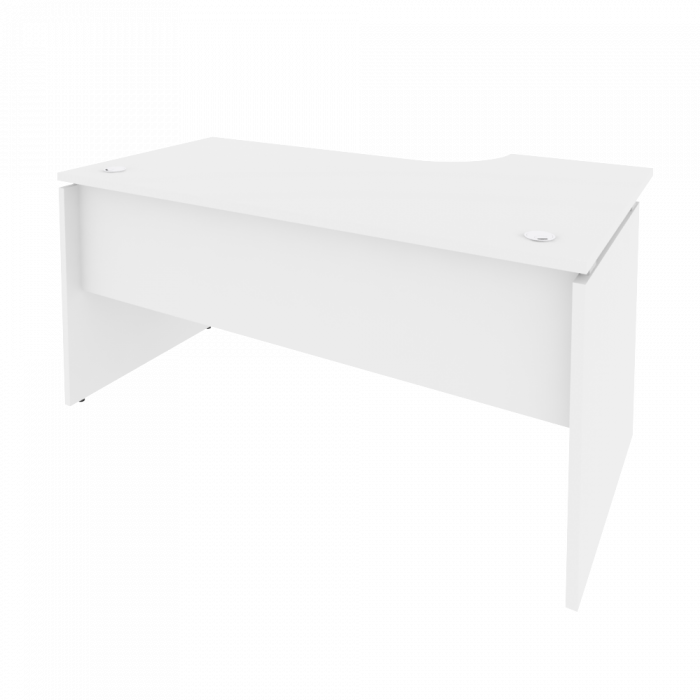 Onix Стол эргономичный левый O.SA-1 (L) Белый Бриллиант 1580*980*750 (720/460)