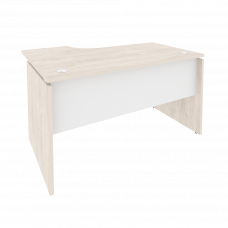 Onix Стол эргономичный правый O.SA-2 (R) Денвер Светлый/Белый Бриллиант 1380*980*750 (720/460)
