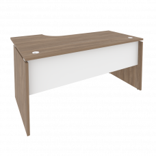 Onix Стол эргономичный правый O.SA-1 (R) Дуб Аризона/Белый Бриллиант 1580*980*750 (720/460)