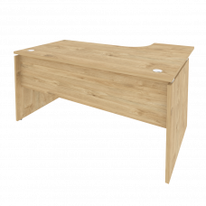 Onix Стол эргономичный левый O.SA-4 (L) Тиквуд Светлый 1580*1180*750 (800/460)