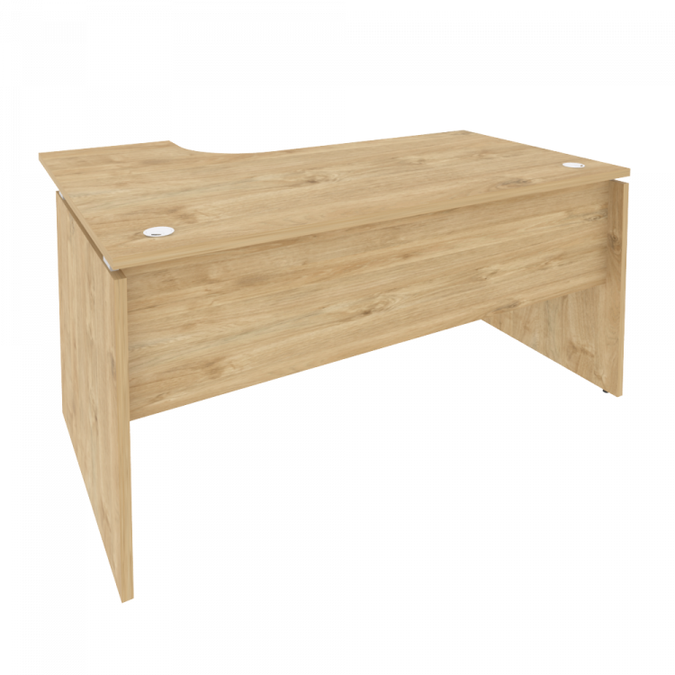 Onix Стол эргономичный правый O.SA-4 (R) Тиквуд Светлый 1580*1180*750 (800/460)