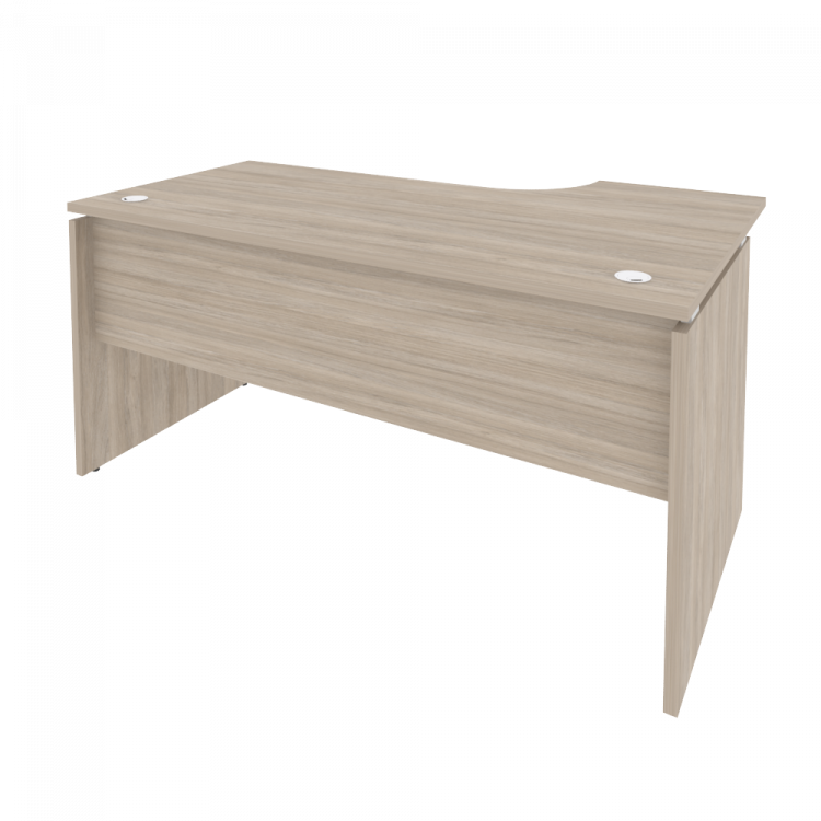 Onix Стол эргономичный левый O.SA-1 (L) Дуб Аттик 1580*980*750 (720/460)