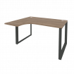 Onix Стол эргономичный левый на О-образном м/к O.MO-SA-3 (L) Дуб Аризона/Металл Антрацит 1380*1180*7 Onix Стол эргономичный левый на О-образном м/к O.MO-SA-3 (L) Дуб Аризона/Металл Антрацит 1380*1180*7