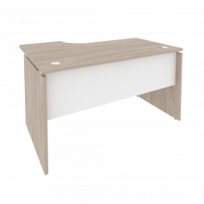 Onix Стол эргономичный правый O.SA-2 (R) Дуб Аттик/Белый Бриллиант 1380*980*750 (720/460)