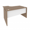 Onix Стол эргономичный правый O.SA-3 (R) Дуб Аризона/Белый Бриллиант 1380*1180*750 (800/460)