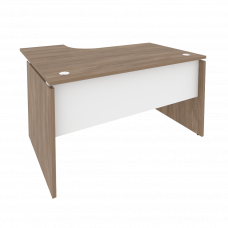 Onix Стол эргономичный правый O.SA-3 (R) Дуб Аризона/Белый Бриллиант 1380*1180*750 (800/460)