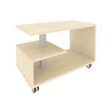 First Стол журнальный на колесах KSM-1 Клен 900*500*580