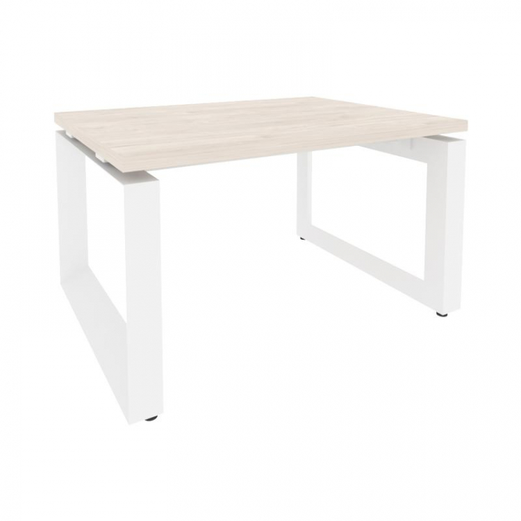 Onix Direct Стол журнальный на О-образном м/к O.MO-SJ-1 Денвер Светлый/Металл Белый 780*600*450