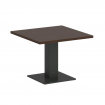 First Стол журнальный квадратный KSJ-2 Венге Цаво/Металл Антрацит 600*600*450