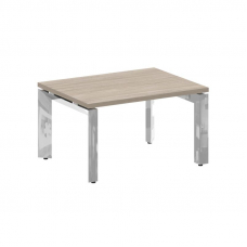 Onix Direct Lux Стол журнальный П-обр. м/к M-O.MP-SJ-1 Дуб Аттик/Нержавеющая Сталь/Хром 780*600*450
