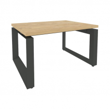 Onix Direct Стол журнальный на О-образном м/к O.MO-SJ-1 Тиквуд Светлый/Металл Антрацит 780*600*450