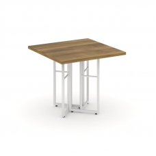 Rift Direct Стол журнальный RF.SJ-001 Сандал Янтарный/Металл Белый 680*680*580