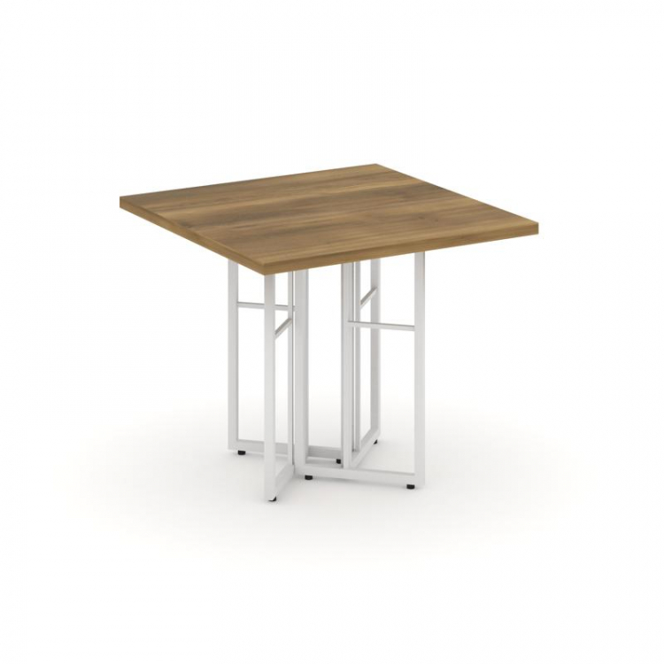 Rift Direct Стол журнальный RF.SJ-001 Сандал Янтарный/Металл Белый 680*680*580