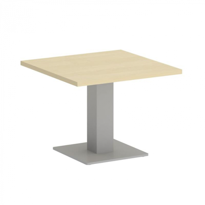 Фёст Стол журнальный квадратный KSJ-2 Клен/Металл Серый 600*600*450