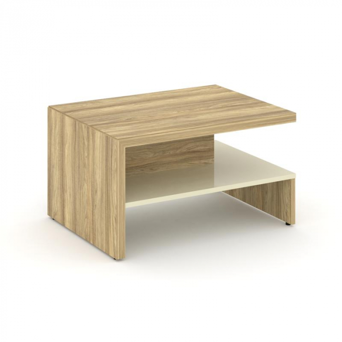 Corner Стол журнальный COR.SJ Гикори Песочный/Ваниль 800*600*450