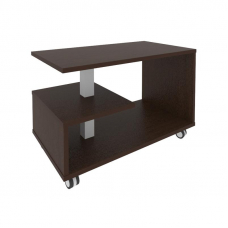 First Стол журнальный на колесах KSM-1 Венге Цаво 900*500*580