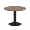 Onix Direct Стол журнальный круглый O.SJ-1 Дуб Аризона/Металл Черный 600*600*450