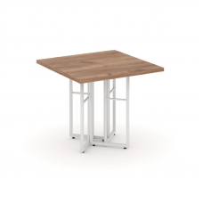 Rift Direct Стол журнальный RF.SJ-001 Дуб Табак/Металл Белый 680*680*580