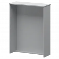 Стойка прямоугольная А-551 Серый 960x360x1220 Ресепшн