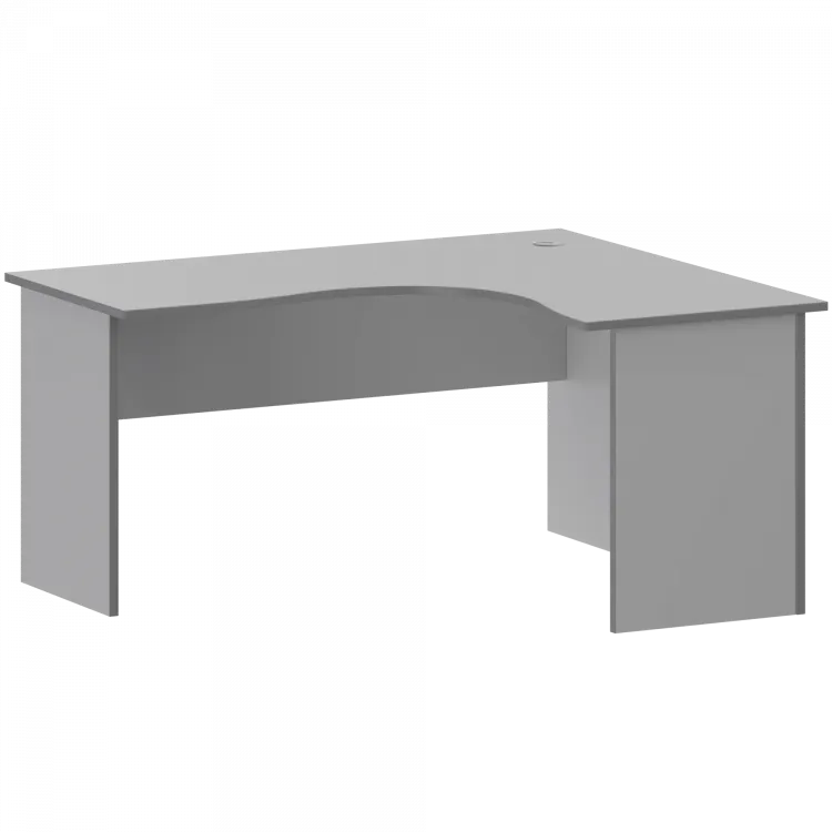Стол компактный правый А-204.60.ПР Серый 1400x1200x760 Арго