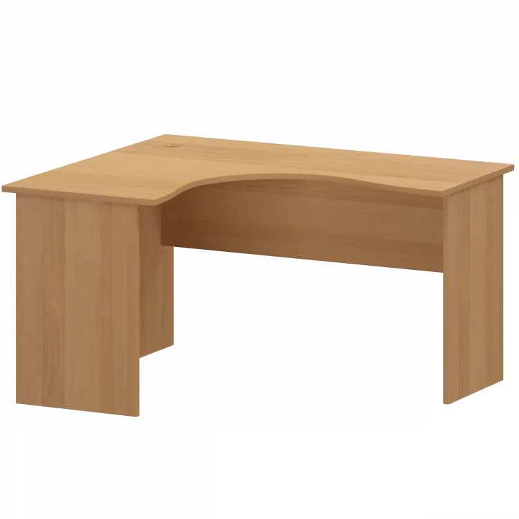 Стол компактный левый А-204.60.ЛВ Ольха 1400x1200x760 Арго