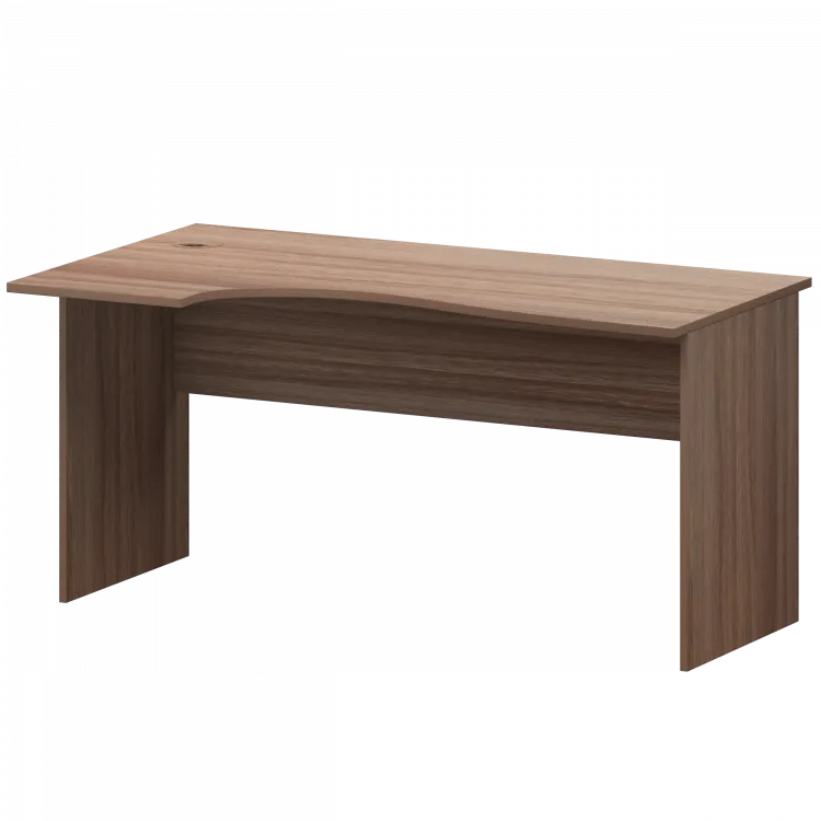 Стол эргономичный левый А-202.ЛВ Темный шимо 1600x900x760 Арго