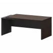 Стол руководителя левый KZ-18L Дуб венге/Графит 1800x900x750 Кортез