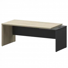 Стол руководителя правый KZ-20R Кронберг/Графит 2000x900x750 Кортез