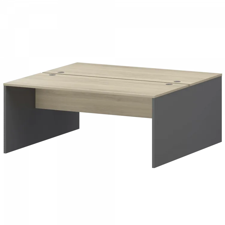 Бенч двойной Тип1 СМСР25-2.16.73 Графит/Кронберг 1600x1496x750 Смарт