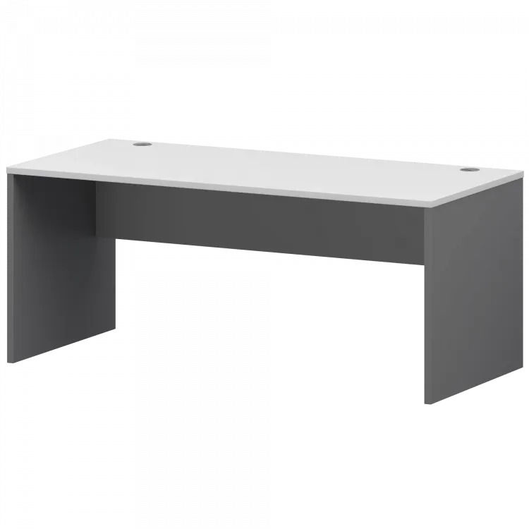 Стол Тип2 СМСР25-16.60 Графит/Белый 1600x600x750 Смарт