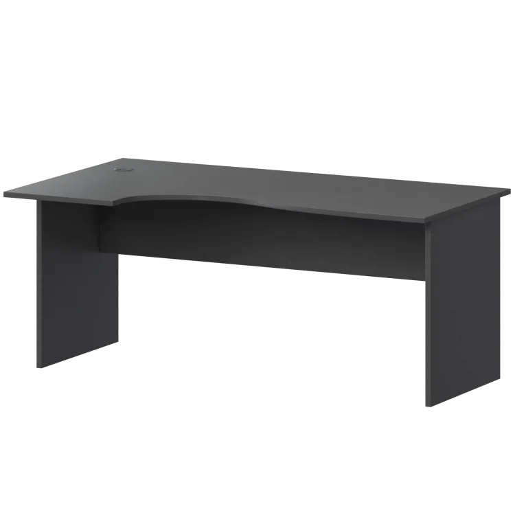 Стол эргономичный левый А-202.ЛВ Антрацит 1600x900x760 Арго