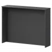 Стойка прямоугольная А-553 Антрацит 1460x360x1220 Ресепшен