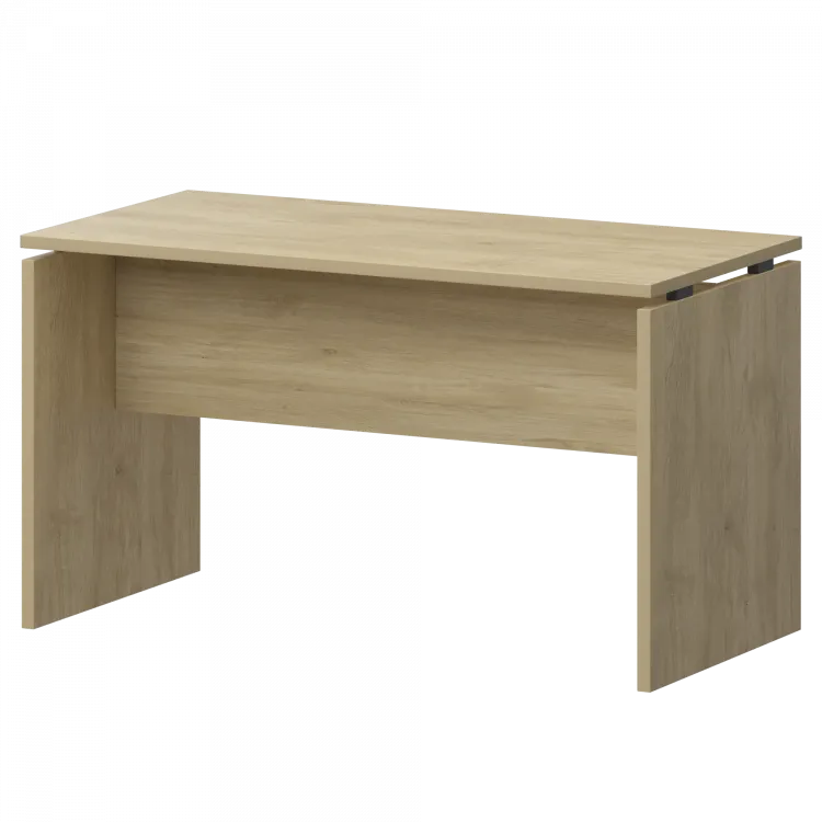 Стол приставной НТ-120.60.Ч Баттл Рок 1200x600x725 Аргентум