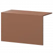 Накладка для стойки А-652 Терракота 810x380x560 Ресепшен