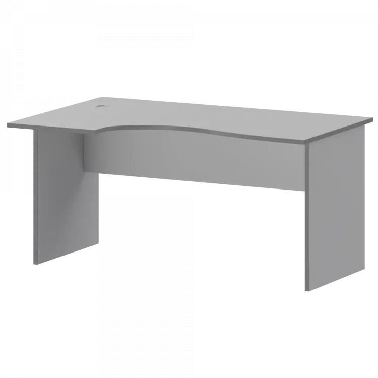 Стол эргономичный левый А-200.ЛВ Серый 1400x900x760 Арго