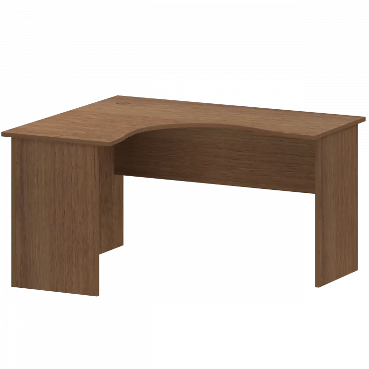 Стол компактный левый А-204.60.ЛВ Орех 1400x1200x760 Арго