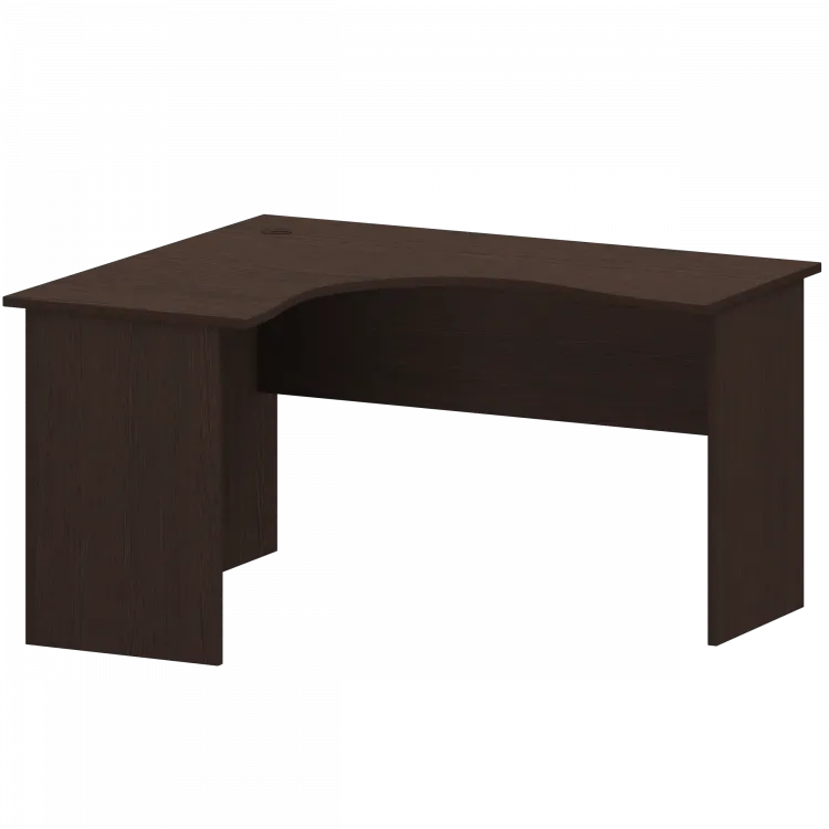 Стол компактный левый А-204.60.ЛВ Дуб венге 1400x1200x760 Арго