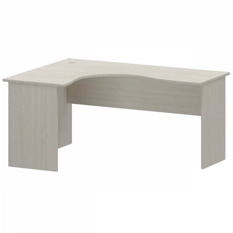 Стол компактный левый А-206.60.ЛВ Ясень шимо 1600x1200x760 Арго