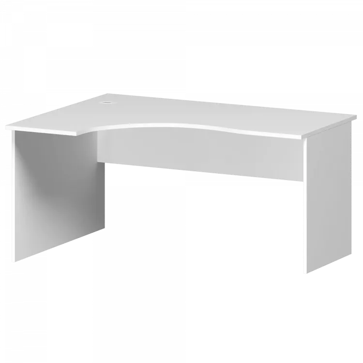 Стол эргономичный левый А-201.ЛВ Белый 1600x1200x760 Арго