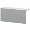 Накладка для стойки А-654 Серый 1210x380x560 Ресепшн