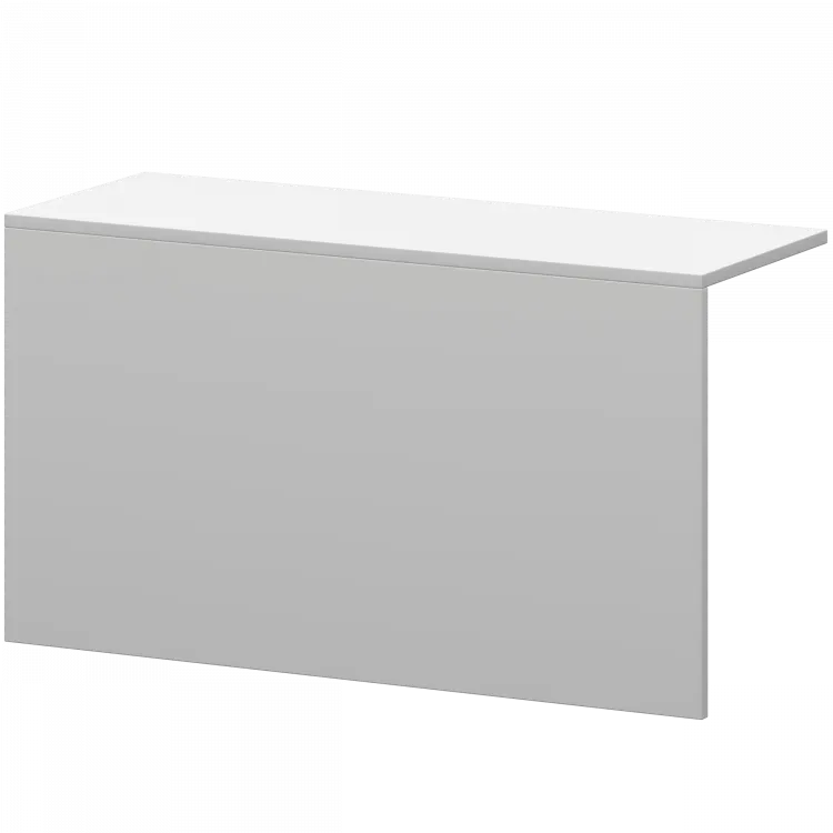 Накладка для стойки А-653 Белый 1010x380x560 Ресепшн