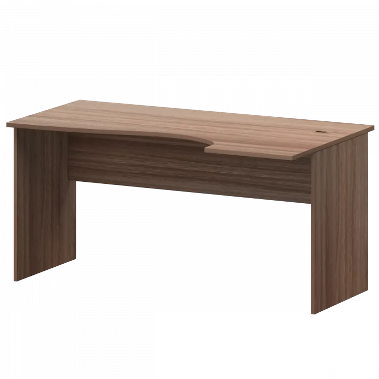 Стол эргономичный правый А-202.ПР Темный шимо 1600x900x760 Арго