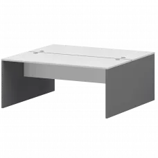 Бенч двойной Тип1 СМСР25-2.16.73 Графит/Белый 1600x1496x750 Смарт