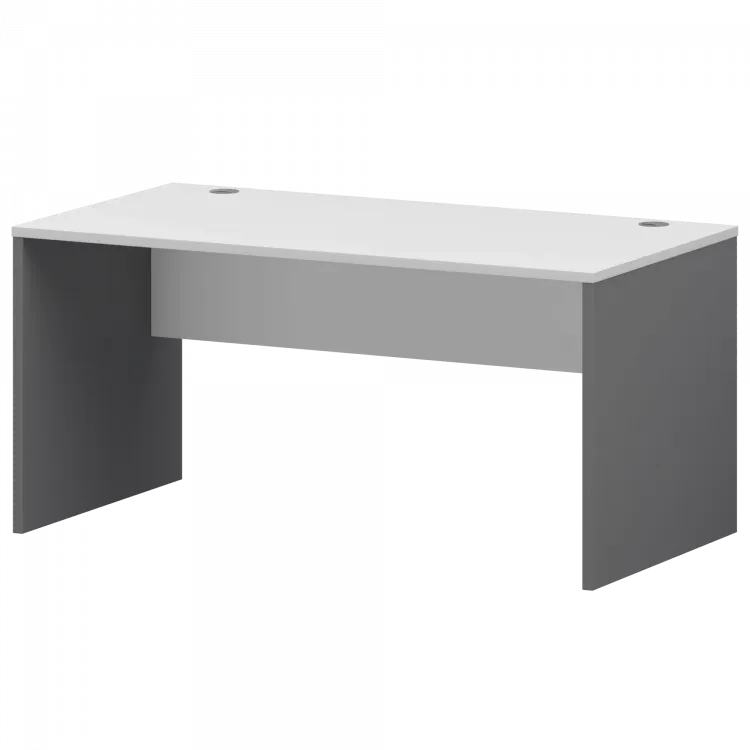 Стол Тип1 СМСР25-14.60 Графит/Белый 1400x600x750 Смарт