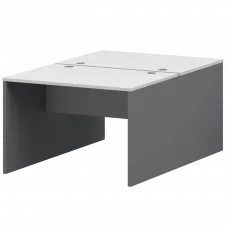 Бенч двойной Тип2 СМСР25-2.10.73 Графит/Белый 1000x1496x750 Смарт