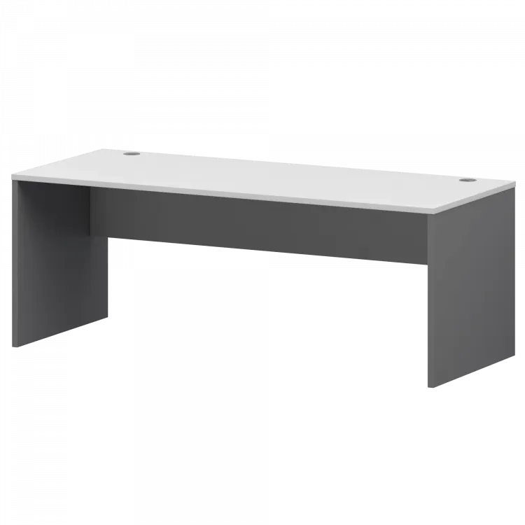 Стол Тип2 СМСР25-18.60 Графит/Белый 1800x600x750 Смарт