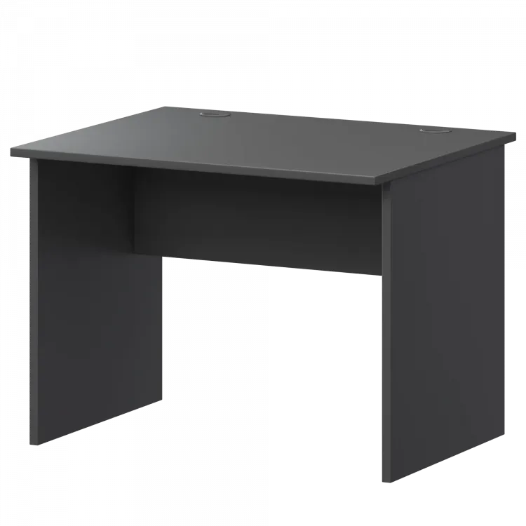 Стол с левым и правым кабель каналом А-001.К Антрацит 900x730x760 Арго