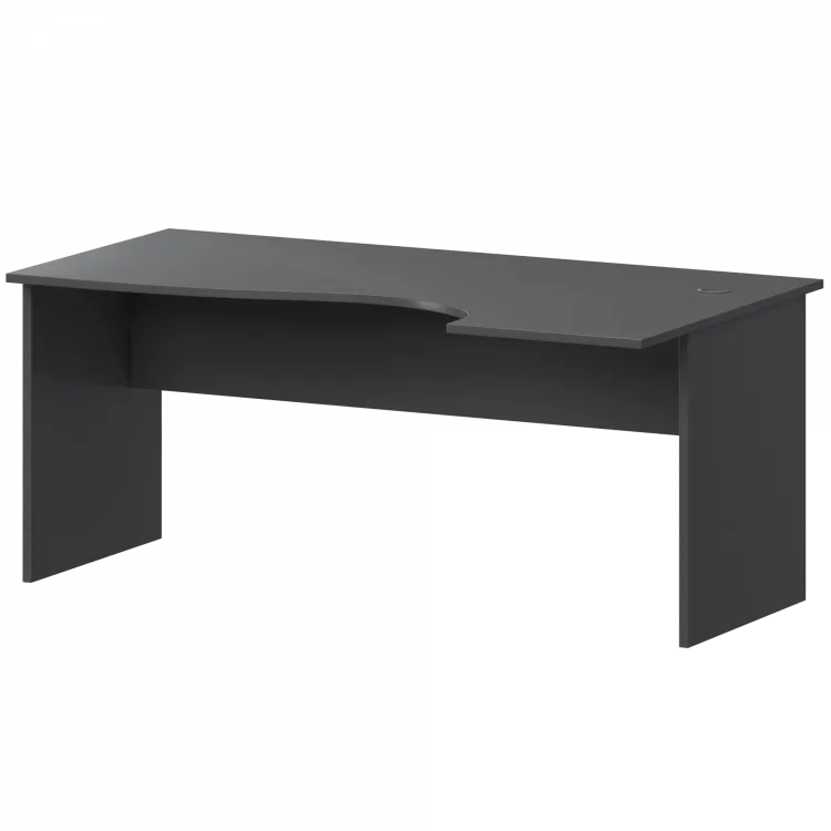 Стол эргономичный правый А-202.ПР Антрацит 1600x900x760 Арго
