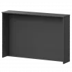 Стойка прямоугольная А-554 Антрацит 1660x360x1220 Ресепшен